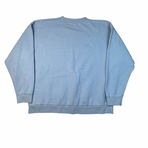 Levis Crewneck Sweatshirt Blue Sz L Unisex Pullover Fleece Soft Comfy Casual - Picture 4 of 8